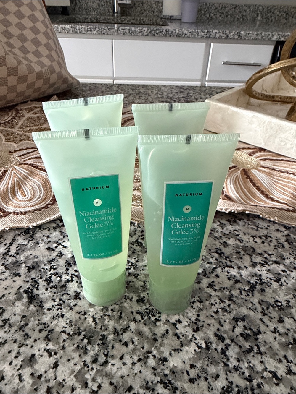Brand New, Naturium Niacinamide Cleansing Gelée 3% – Mint Green